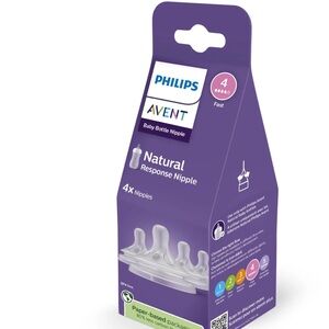 Philips Avent Natural Response Nipple - Purple